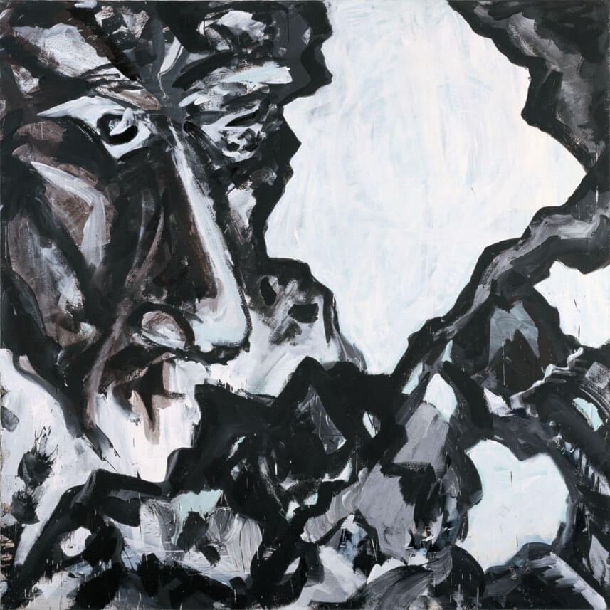 Bernd Zimmer | Lust, 1983 | Dispersion, Öl/Leinwand | je Bildpaar 230 × 460 cm, 8-teilig | WVZ 378_1A