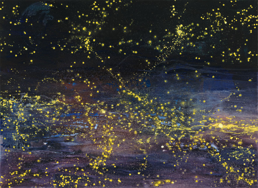 Milchstraße. Nebenmond. Z-3, 1998 | Acryl, Öl/Leinwand | 190 × 260 cm | WVZ 1638