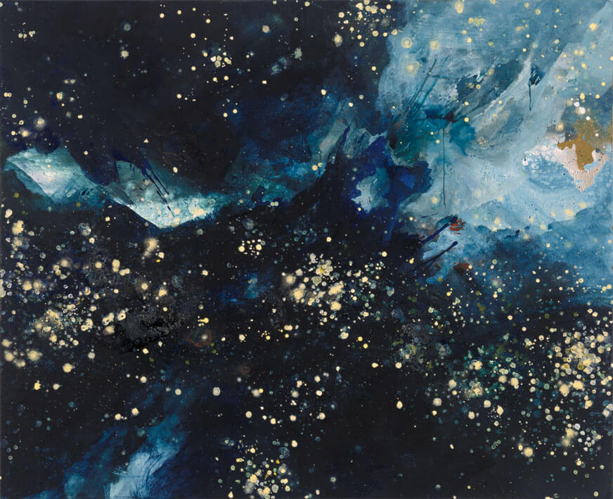 Nebel. Z-16, 1999 | Acryl, Öl/Leinwand | 130 × 160 cm | WVZ 1649