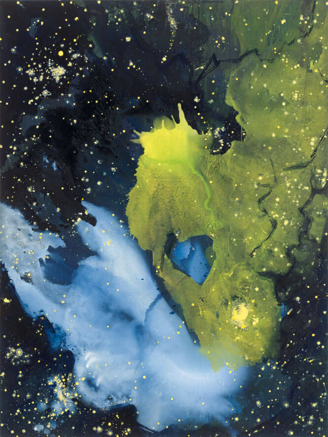 Grüne Wolke. Z-33, 1999/2000 | Acryl, Öl/Leinwand | 200 × 150 cm | WVZ 1667