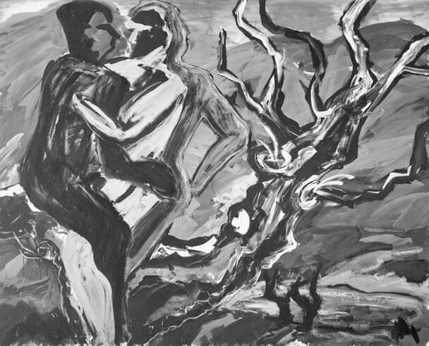 Bernd Zimmer | Herbst-Zeit-Los, 1982 | Öl/Leinwand | 200 × 250 cm | WVZ 312