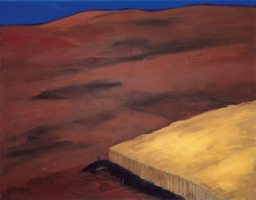 Vor Rom. Herbst, 1982 | Kunstharz, Öl/Leinwand | 180 × 230 cm | WVZ 325