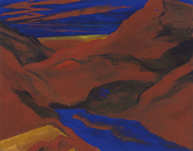 Costa Amalfitana, 1983 | Dispersion/Leinwand | 180 × 230 cm | WVZ 347
