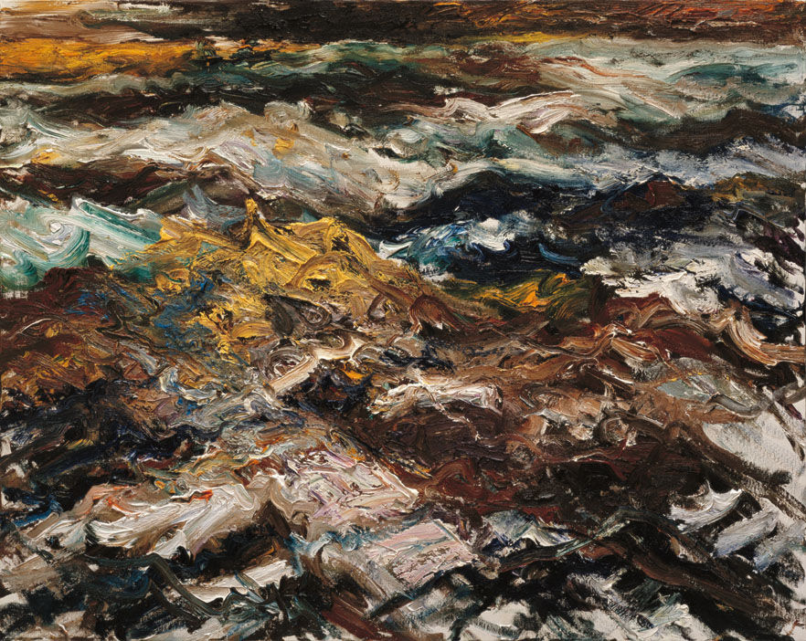 Mare Mosso, 1987 | Öl/Leinwand | 80 × 100 cm | WVZ 673