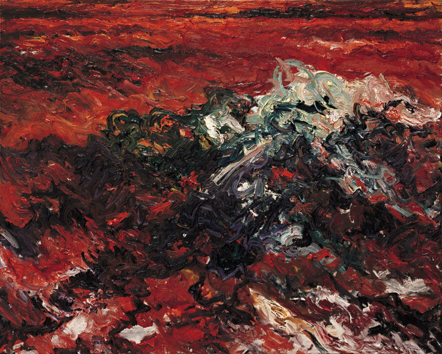 Mare Mosso, 1987 | Öl/Leinwand | 80 × 100 cm | WVZ 680