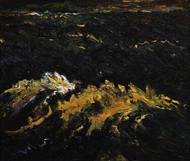 Mare Mosso, 1987 | Öl/Leinwand | 50 × 60 cm | WVZ 683
