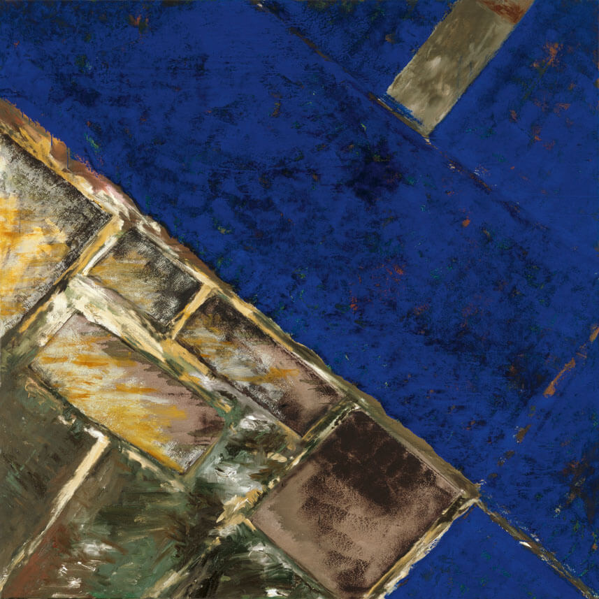 Nr. 18 (Wald), 1987 | Acryl, Öl/Leinwand | 230 × 230 cm | WVZ 695