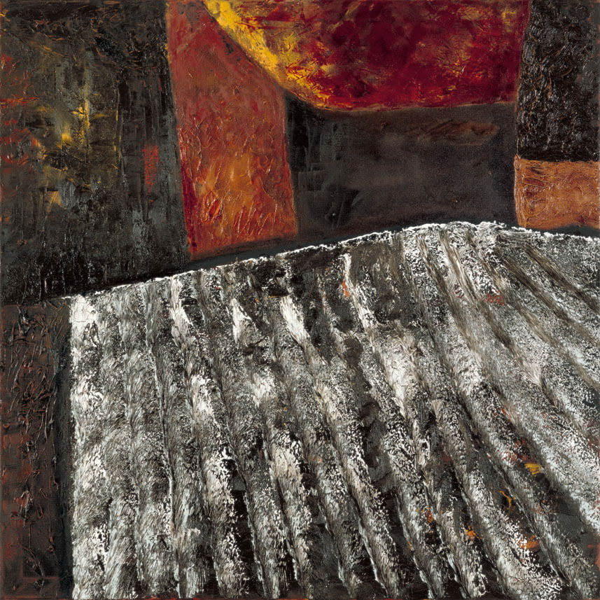 Nr. 31 (Servus D.), 1987/88 | Öl/Leinwand | 120 × 120 cm | WVZ 705