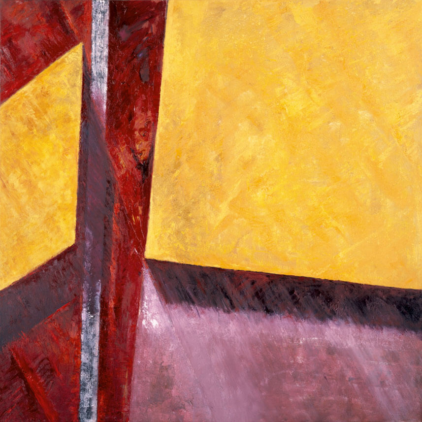 Bernd Zimmer | Nr. 58 (R.), 1988 | Acryl, Öl/Leinwand | 230 × 230 cm | WVZ 727