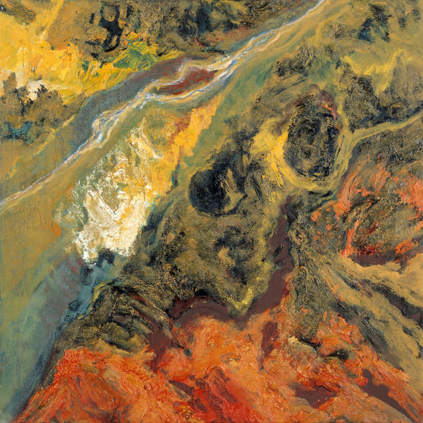 Nr. 96, 1989 | Öl/Leinwand | 120 × 120 cm | WVZ 766