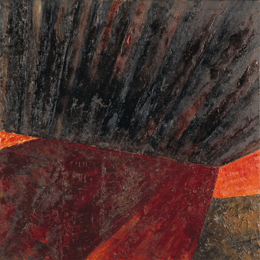 Bernd Zimmer | Nr. 97, 1989 | Öl/Leinwand | 120 × 120 cm | WVZ 767