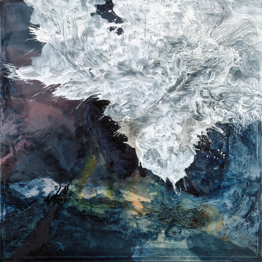 Bernd Zimmer | Nr. 106 (Wolke), 1989 | Acryl, Öl/Leinwand | 230 × 230 cm | WVZ 776