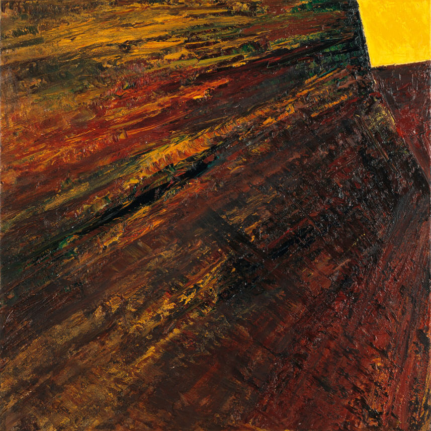 Bernd Zimmer | Nr. 116, 1989 | Öl/Leinwand | 120 × 120 cm | WVZ 786