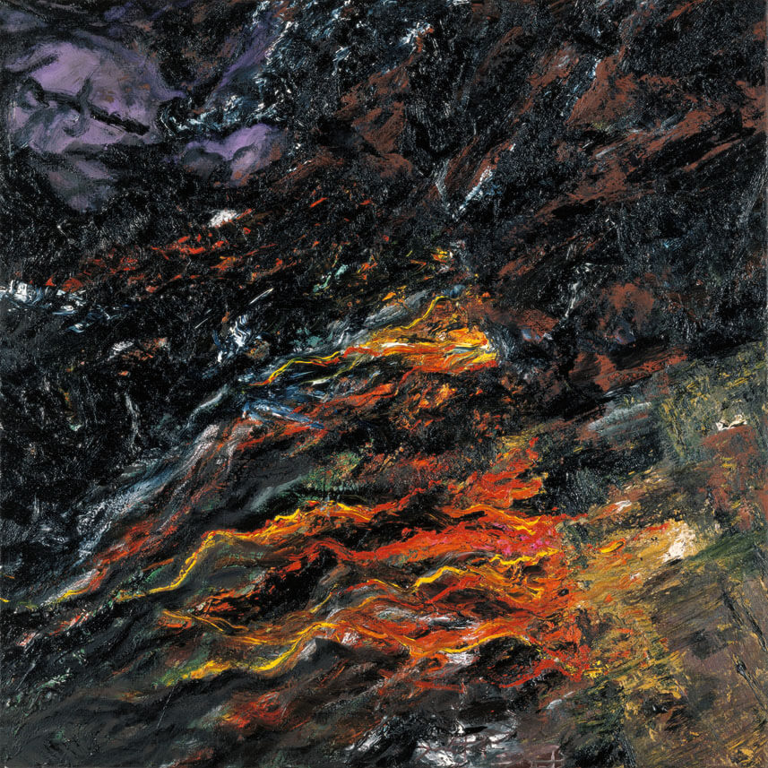 Nr. 119, 1989 | Öl/Leinwand | 120 × 120 cm | WVZ 790