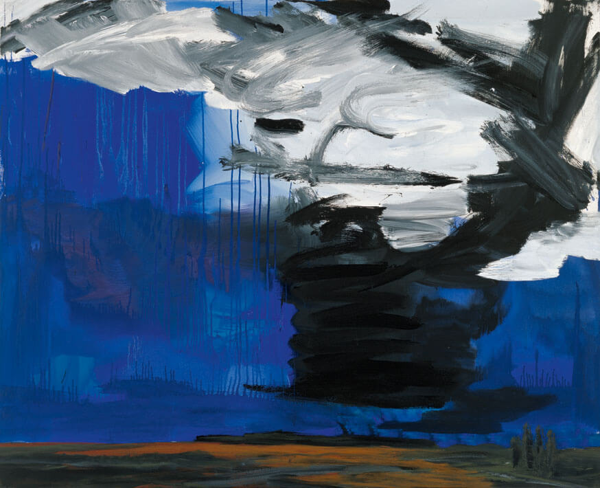 Mai (Monatsbilder), 1990 | Acryl/Leinwand | 130 × 160 cm | WVZ 860