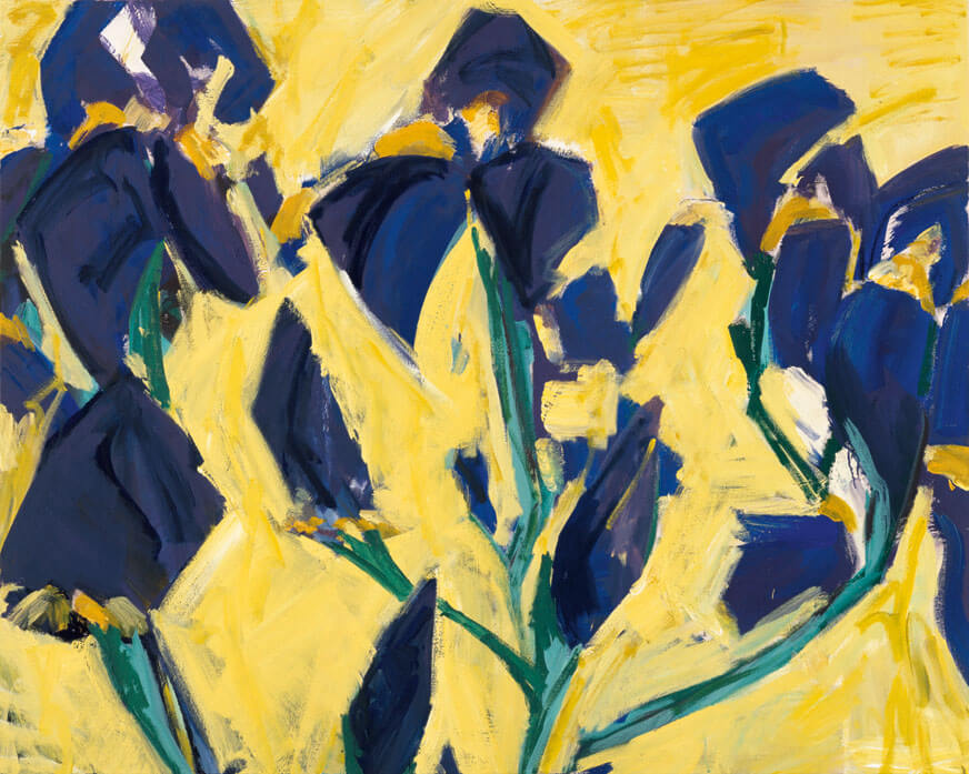 Bernd Zimmer | Flowers of Romance: Euphorie, 1992 | Acryl/Leinwand | 160 × 200 cm | WVZ 1009