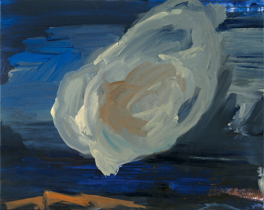 Bernd Zimmer | Die Wolke, 1992 | Acryl/Leinwand | 80 × 100 cm | WVZ 1050