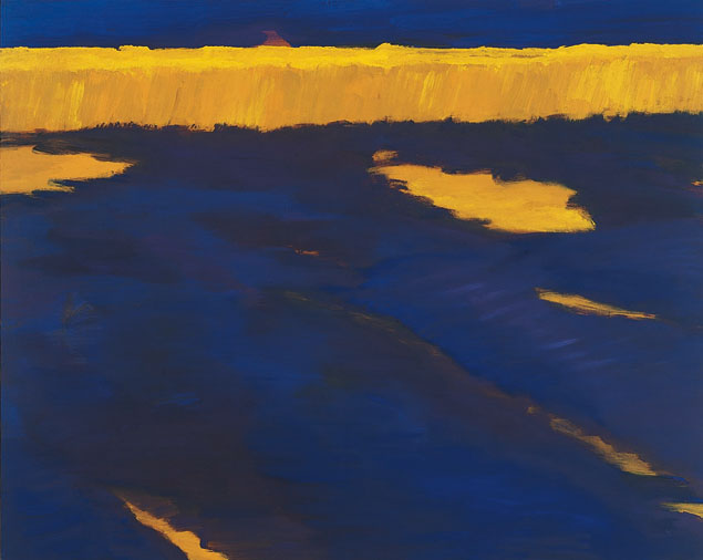 Sonnenfleck, 1992 | Acryl/Leinwand | 160 × 200 cm | WVZ 1076
