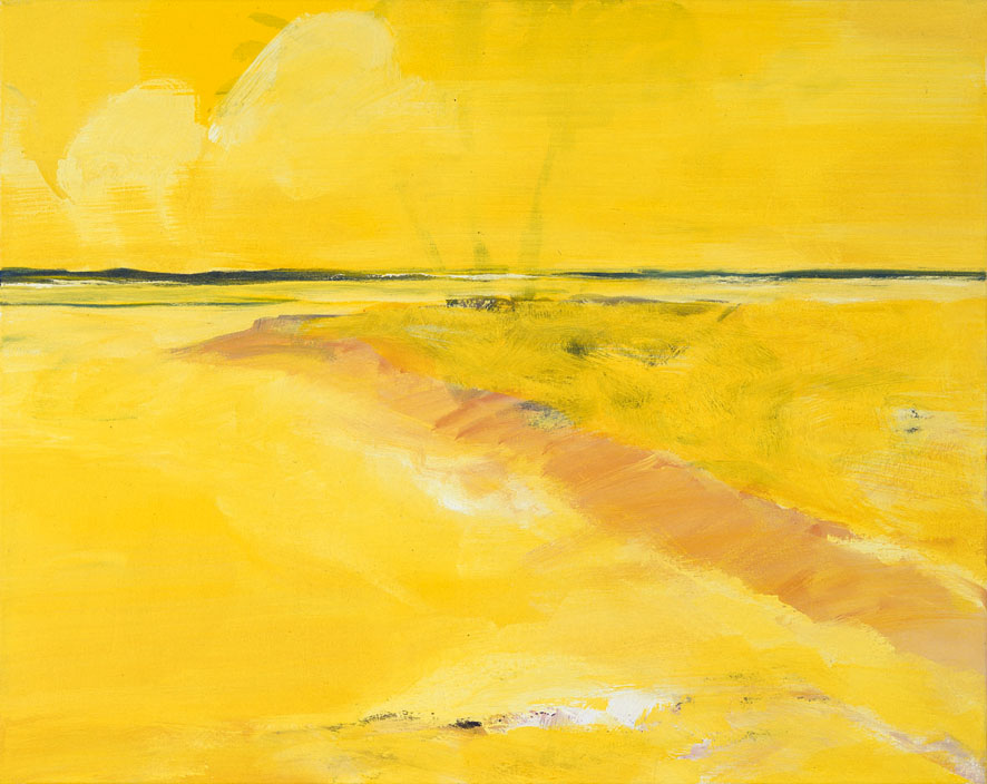 Bernd Zimmer | Strand. Atoll, 1996 | Acryl/Leinwand | 84 × 107 cm | WVZ 1297