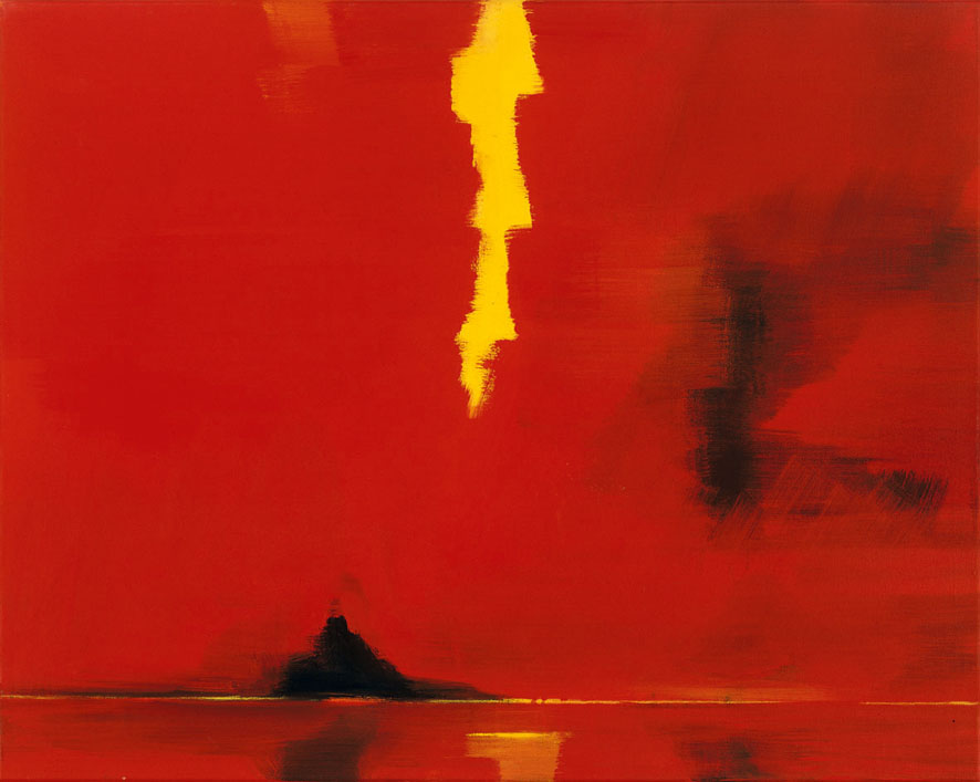 Bernd Zimmer | Passage, 1996 | Acryl/Leinwand | 84 × 106 cm | WVZ 1302