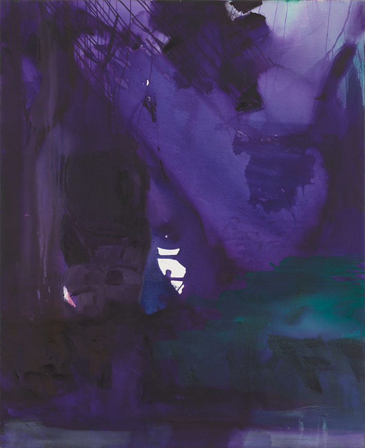 Bernd Zimmer | Versteck I, 1997 | Acryl/Leinwand | 160 × 130 cm | WVZ 1370