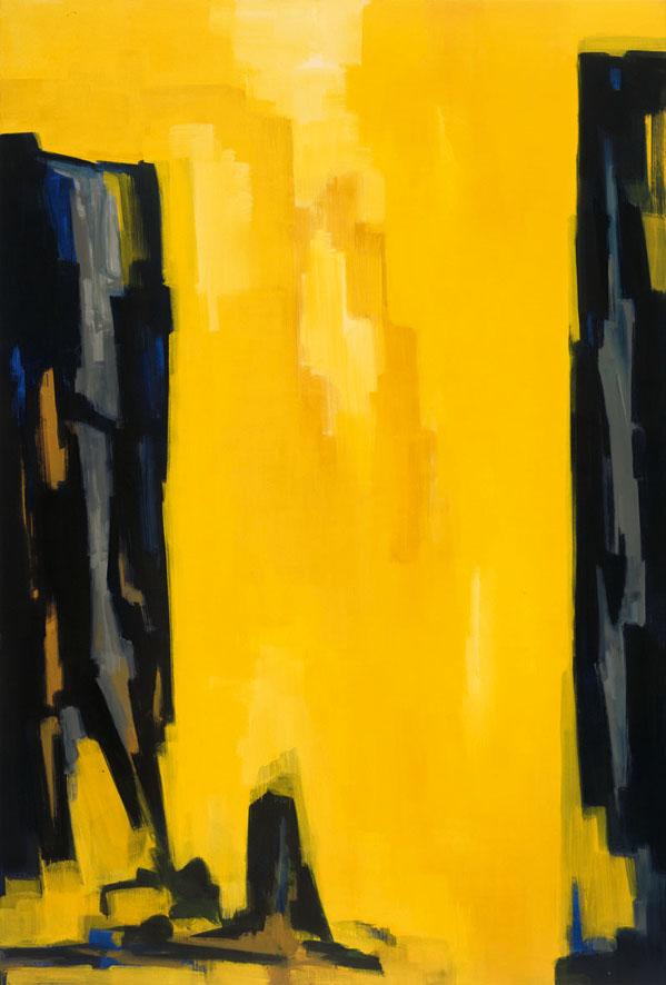 Bernd Zimmer | TAL, 1998/99 | Acryl/Leinwand | 340 × 230 cm | WVZ 1412