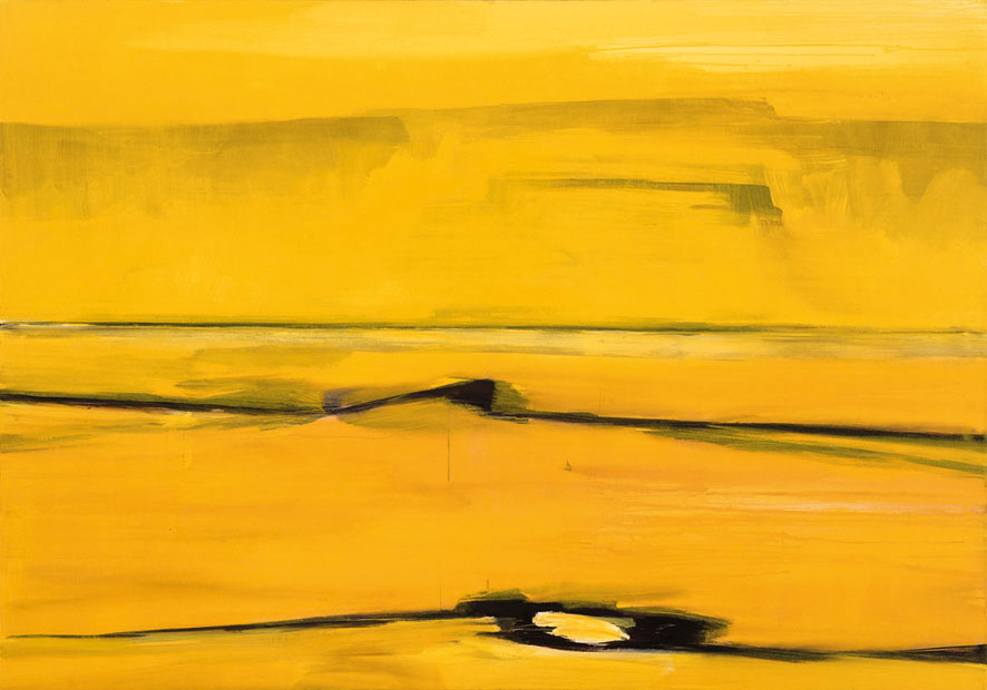 Bernd Zimmer | Painted Desert. Überbelichtet, 1998 | Acryl/Leinwand | 140 × 200 cm | WVZ 1422