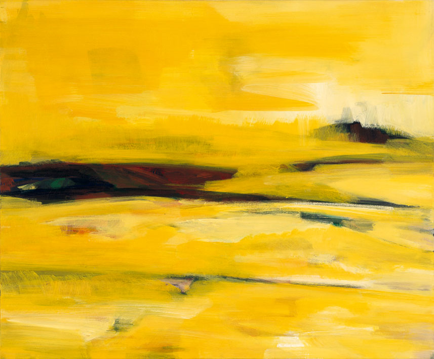 Bernd Zimmer | Painted Desert. Licht, 1998 | Acryl/Leinwand | 120 × 145 cm | WVZ 1423