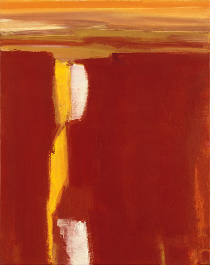 Bernd Zimmer | Sandmeer II, 1999 | Acryl/Leinwand | 106 × 84 cm | WVZ 1451