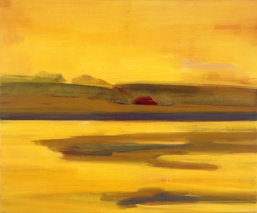 Bernd Zimmer | Namib, 1999 | Acryl/Leinwand | 120 × 145 cm | WVZ 1459