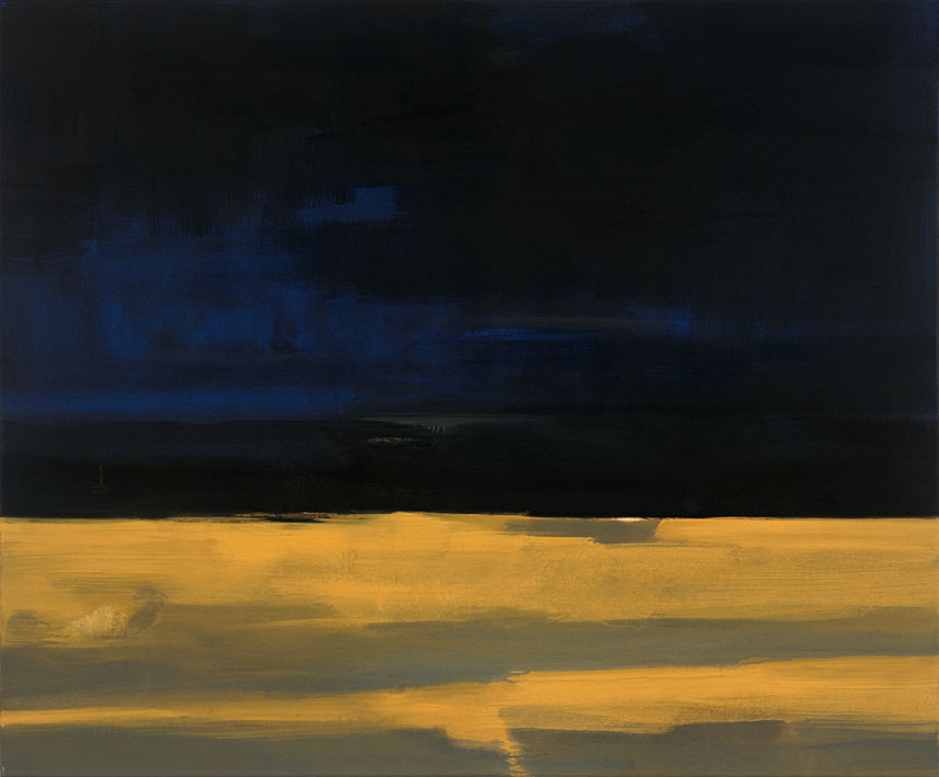Bernd Zimmer | Namib. Schein II, 1998/99 | Acryl/Leinwand | 120 × 145 cm | WVZ 1465