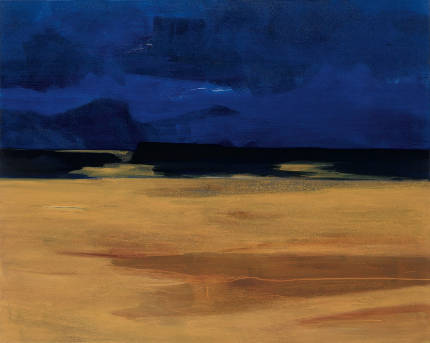 Bernd Zimmer | Namib. Sand, 1999 | Acryl/Leinwand | 160 × 200 cm | WVZ 1497