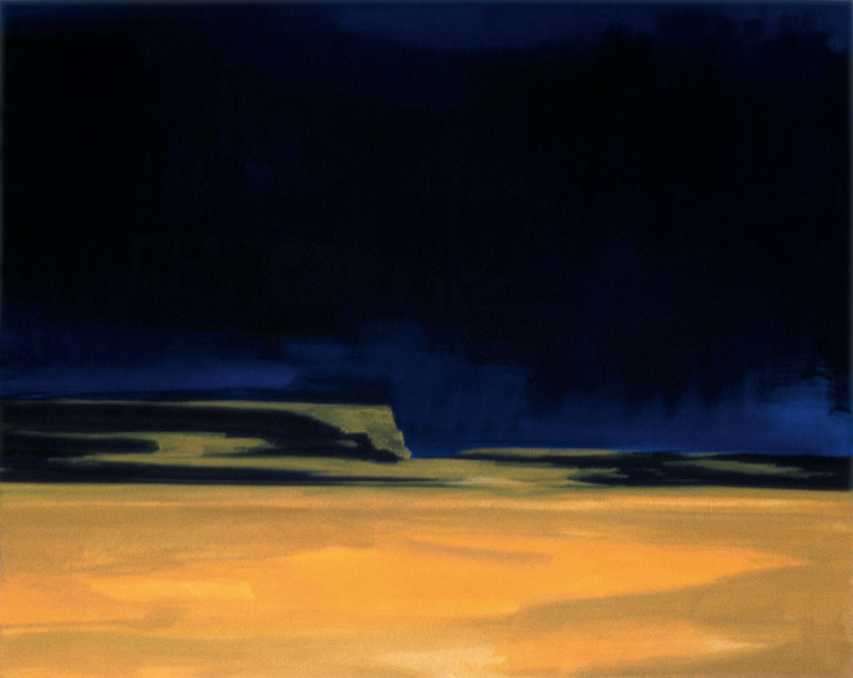 Bernd Zimmer | Namib. Sand III, 1999 | Acryl/Leinwand | 160 × 200 cm | WVZ 1499
