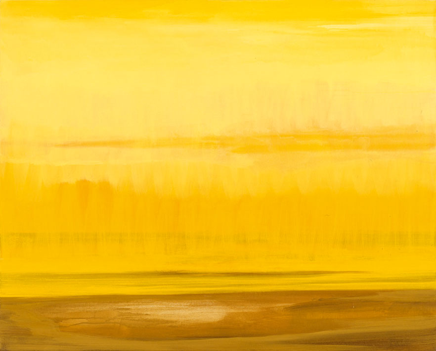 Bernd Zimmer | Sand. Wüste, 2000 | Acryl/Leinwand | 130 × 160 cm | WVZ 1522