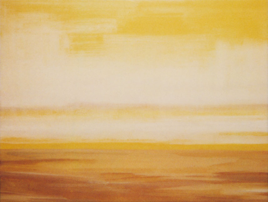 Bernd Zimmer | Namib. Dünen, 2000 | Acryl/Leinwand | 84 × 107 cm | WVZ 1528