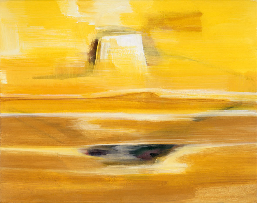 Bernd Zimmer | Fels. Schein, 2002 | Acryl/Leinwand | 84 × 105 cm | WVZ 1589