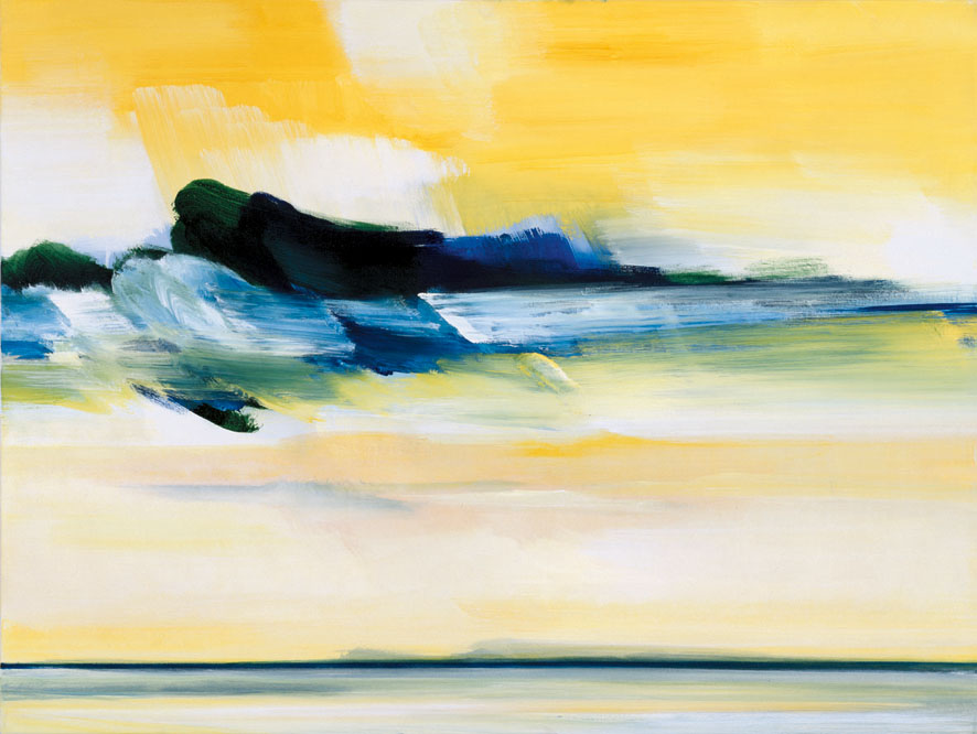 Bernd Zimmer | Wolken I, 2005 | Acryl/Leinwand | 90 × 120 cm | WVZ 1909
