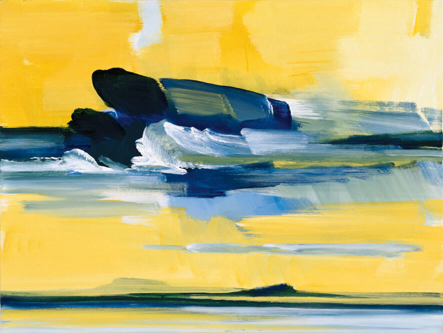 Bernd Zimmer | Wolken II, 2005 | Acryl/Leinwand | 90 × 120 cm | WVZ 1910