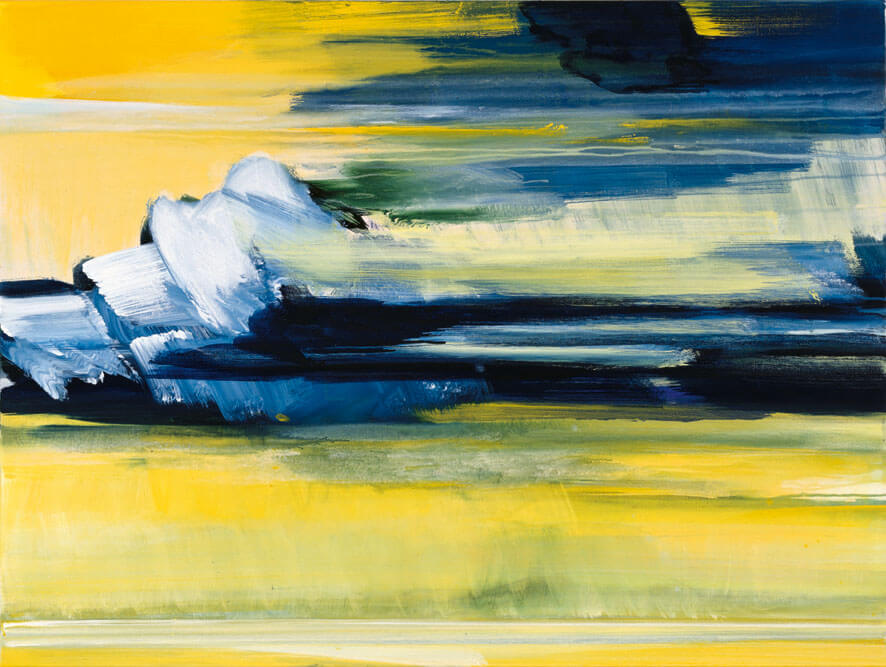 Bernd Zimmer | Wolken III, 2005 | Acryl/Leinwand | 90 × 120 cm | WVZ 1911