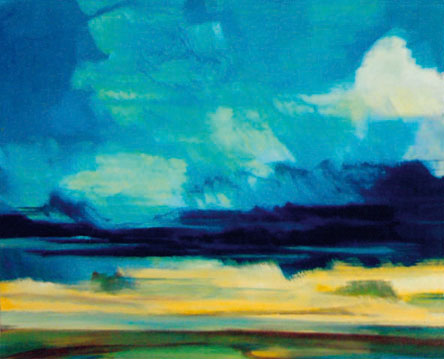 Bernd Zimmer | Wolken. Walam, 2005 | Acryl/Leinwand | 85 × 105 cm | WVZ 1912