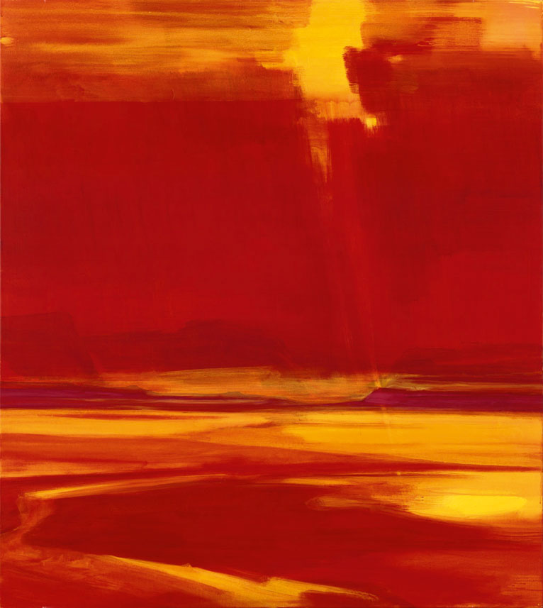 Bernd Zimmer | Tag 6 (Wüste), 2006 | Acryl/Leinwand | 190 × 170 cm | WVZ 1941