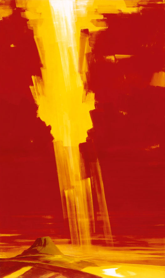 Bernd Zimmer | Himmel für Mainz II, 2006 | Acryl/Leinwand | 405 × 240 cm | WVZ 1944