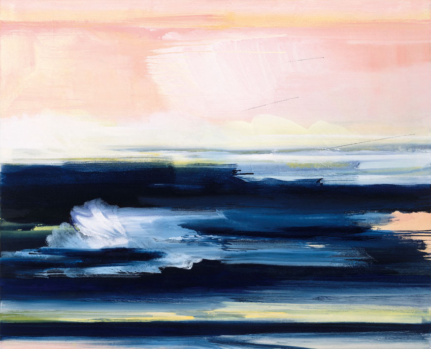 Bernd Zimmer | Abziehende Wolken. Walam, 2006/07 | Acryl/Leinwand | 85 × 105 cm | WVZ 1978