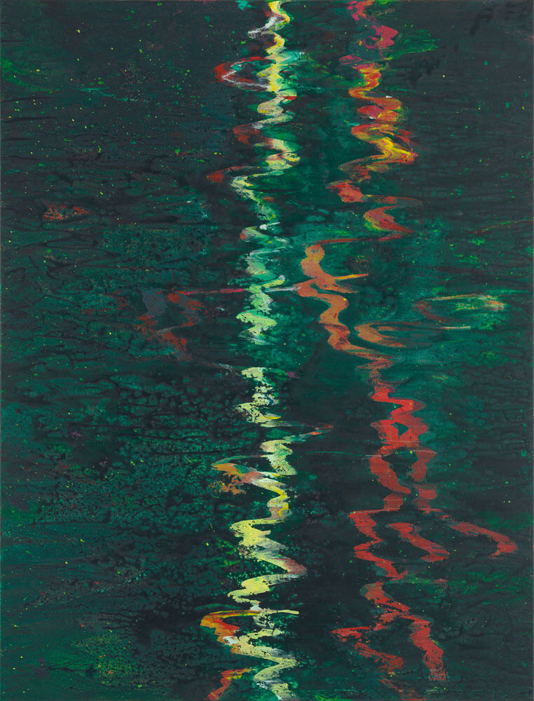 Bernd Zimmer | Alles fließt IV, 2012 | Acryl/Leinwand | 210 x 160 cm | WVZ 2357
