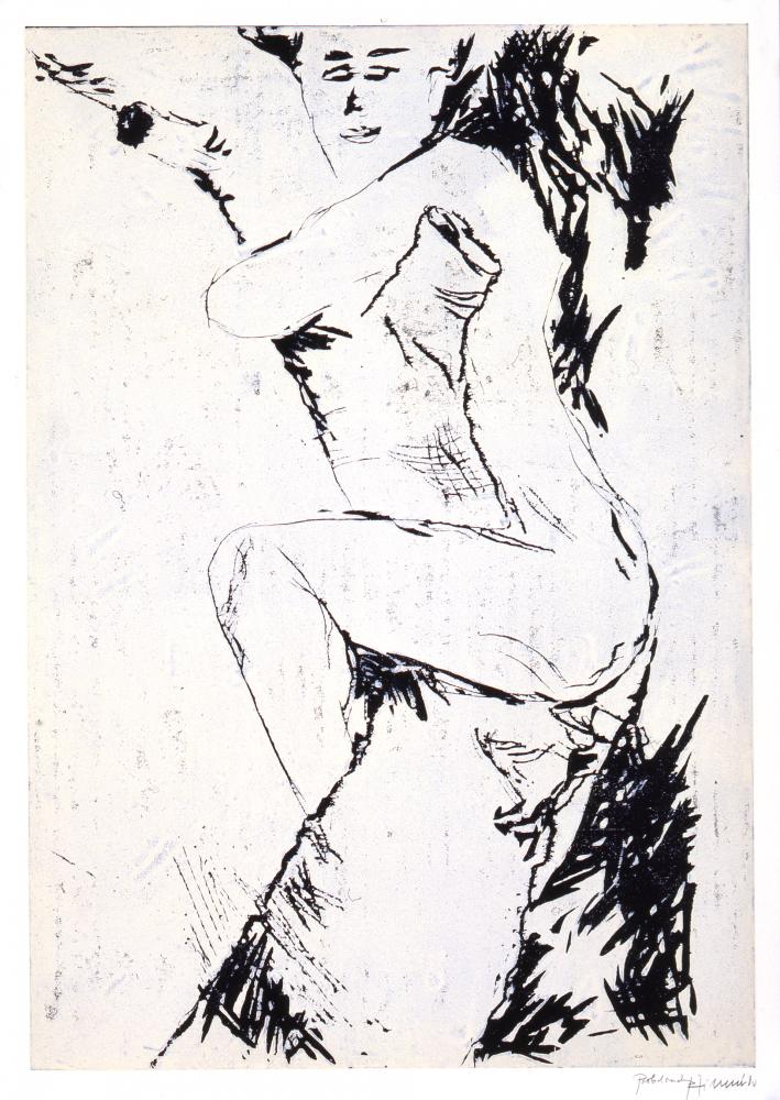 Bernd Zimmer | Mann im Baum I, 1990 | 140,0 x 100,0 cm | 3 Exemplare | WVZ 014.2