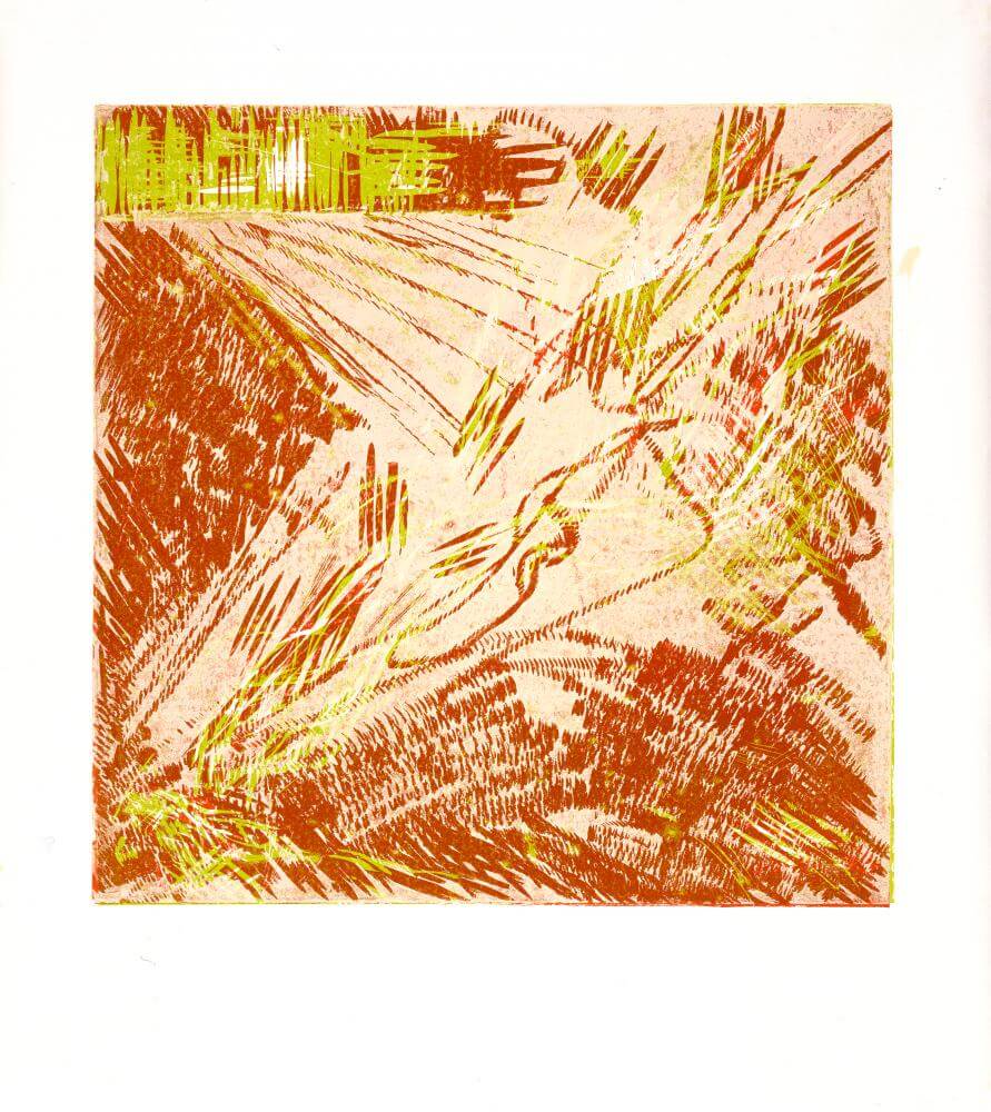 Bernd Zimmer | Feuer. Rauch, 1990 | 155,0 x 140,0 cm | Unikat | WVZ 024.3
