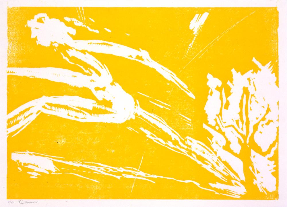 Bernd Zimmer | Schreitender, 1991 | 61,5 x 85,0 cm | 20 Exemplare | WVZ 039