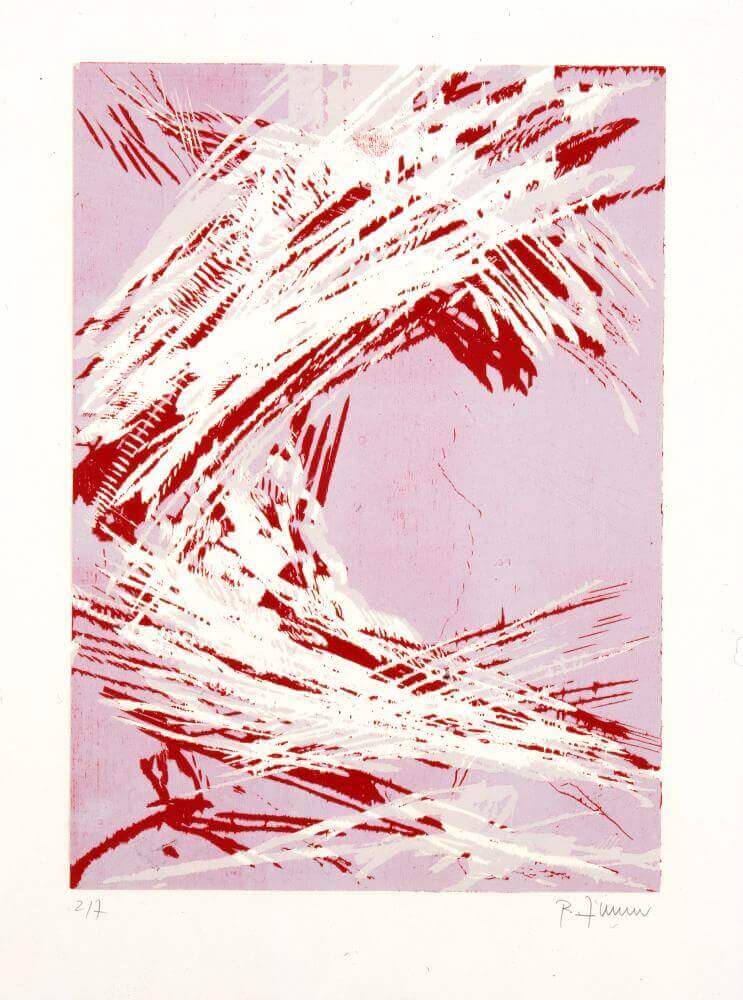 Bernd Zimmer | Himmel, 1991 | 64,5 x 47,8 cm | 7 Exemplare | WVZ 042