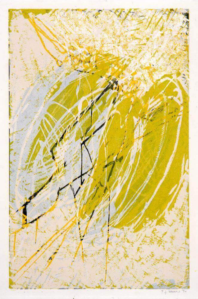 Bernd Zimmer | Blitz, 1991 | 121,0 x 80,5 cm | Unikat | WVZ 057.10