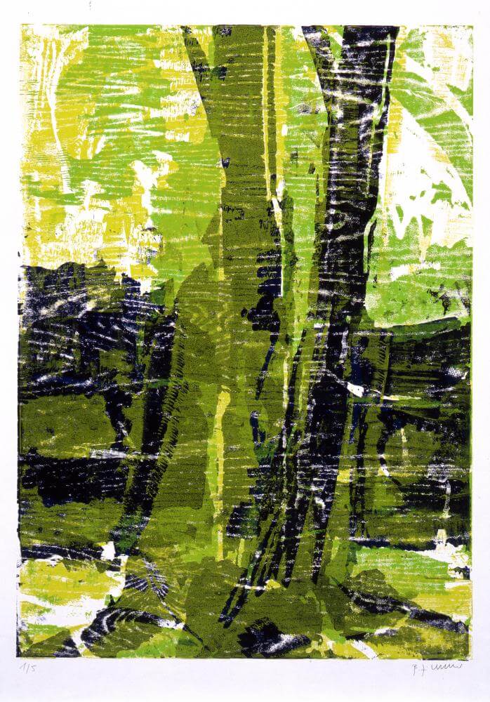 Bernd Zimmer | Marae. Dschungel, 1997 | 100 x 70,0 cm | 5 Exemplare | WVZ 156.1